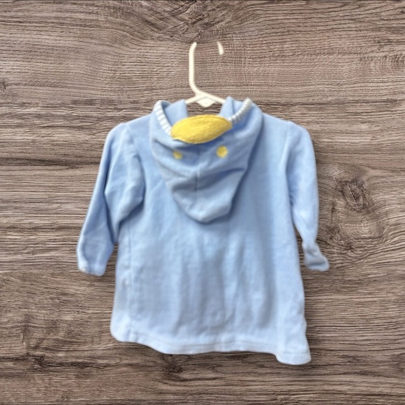 Blue Hooded Baby fizzy swim cover up with Duck Design. Excl cndtn. Ofrs wlcm! - Picture 7 of 10